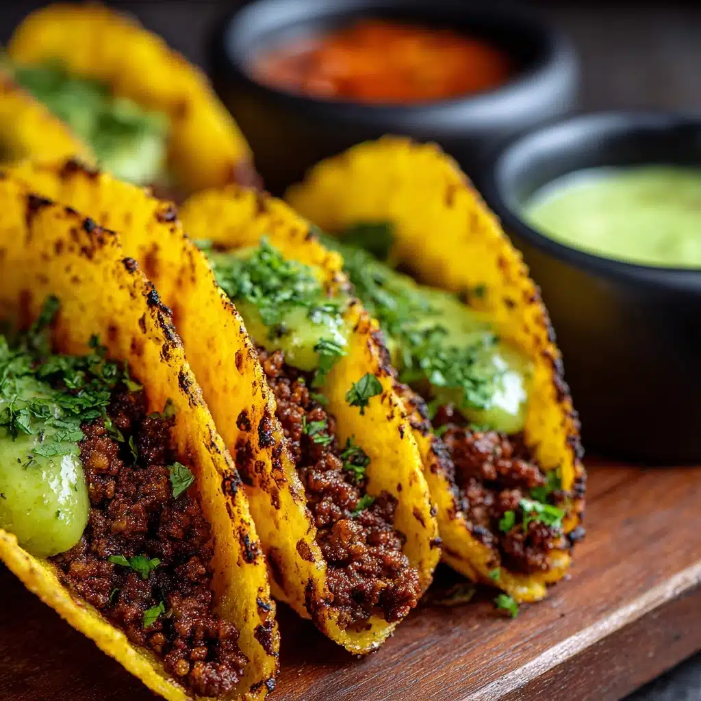 Crispy Ground Beef Tacos Recipe - Recipe Image