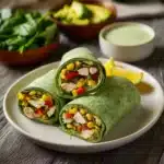 Grilled Chicken Wraps with Avocado Recipe