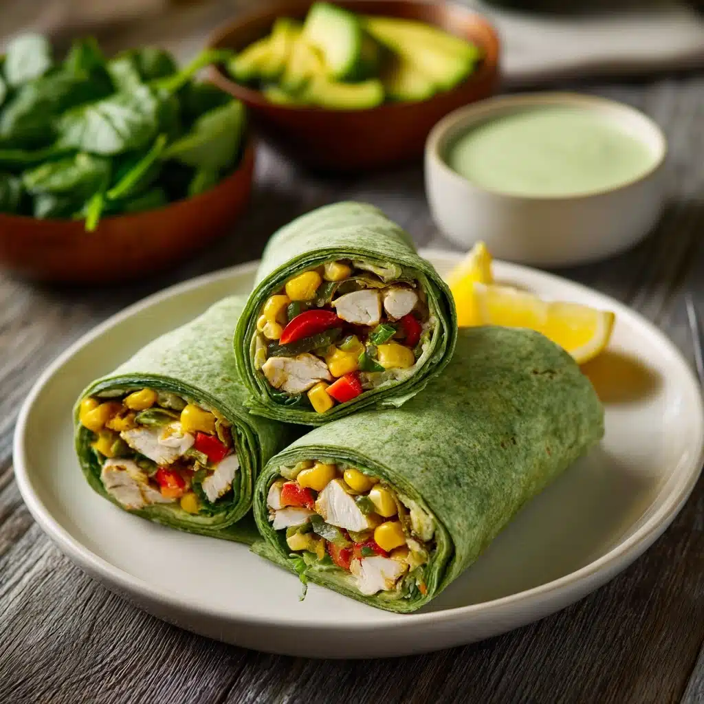 Grilled Chicken Wraps with Avocado Recipe