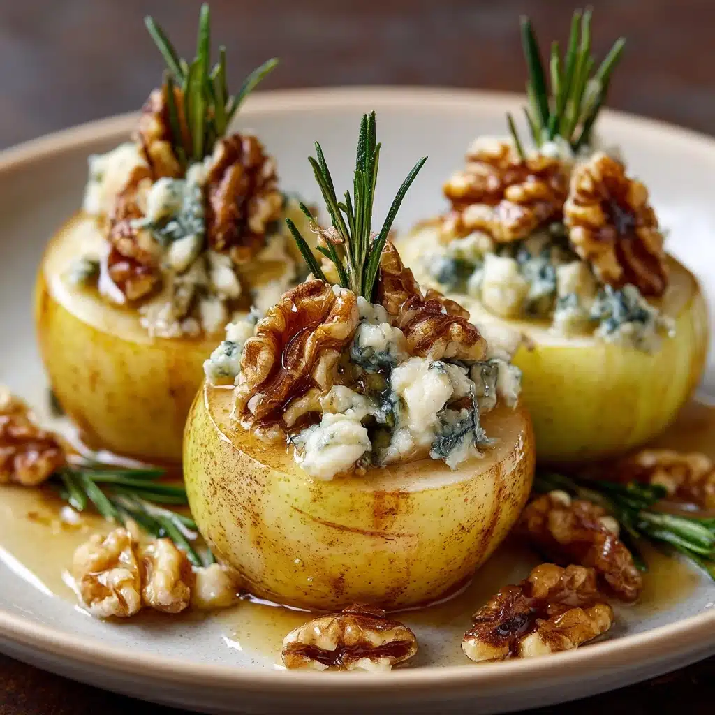 Blue Cheese Stuffed Pears Recipe