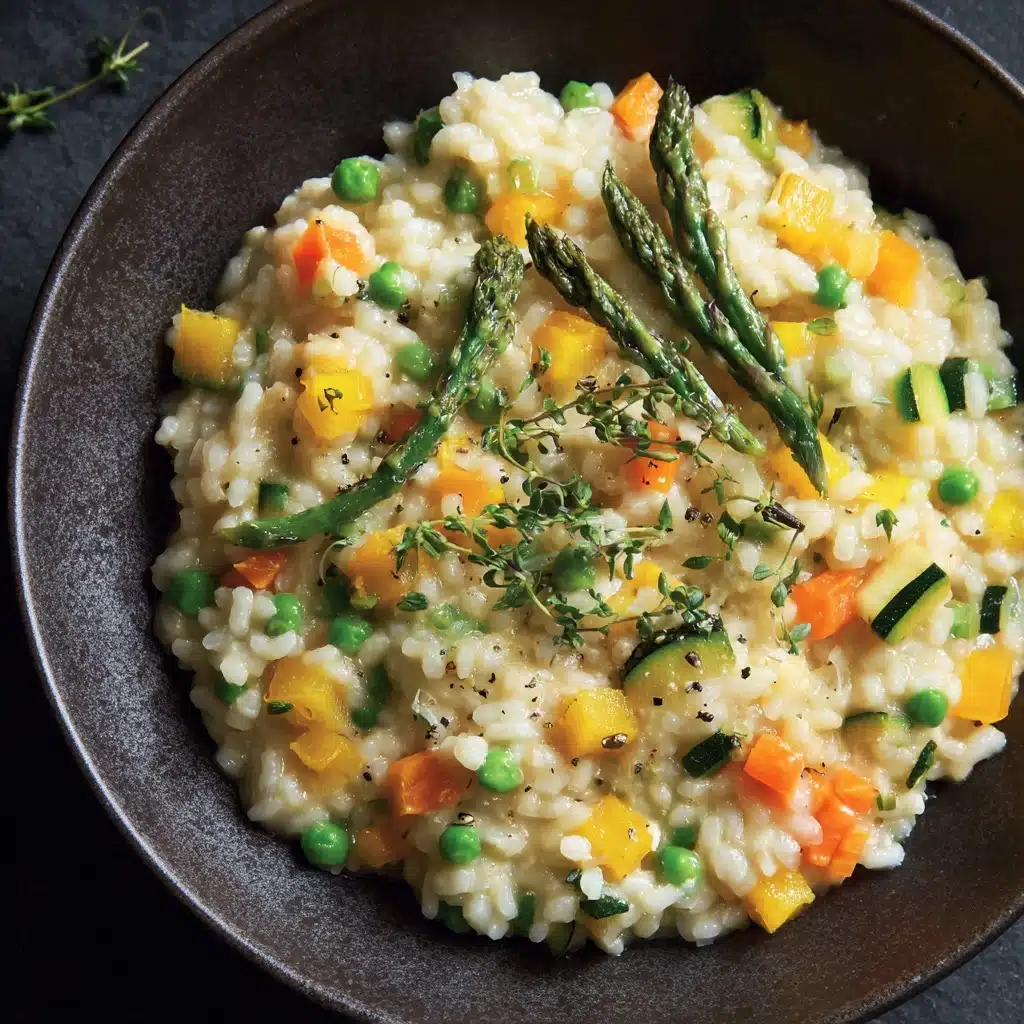 Spring Vegetable Risotto Recipe - Recipe Image