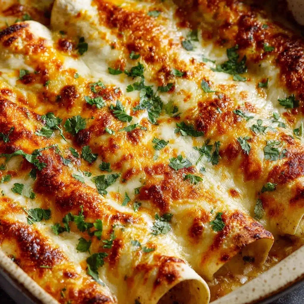 White Chicken Enchiladas Recipe