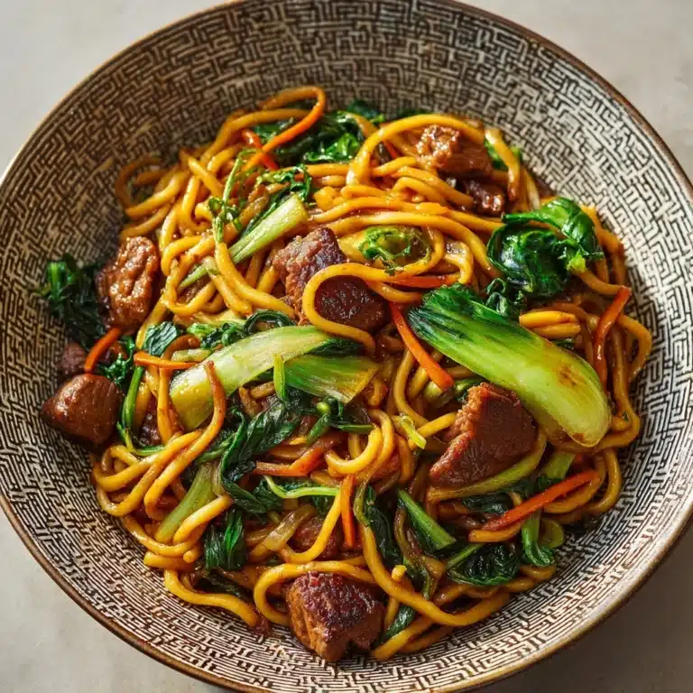 Lo Mein Noodles Recipe