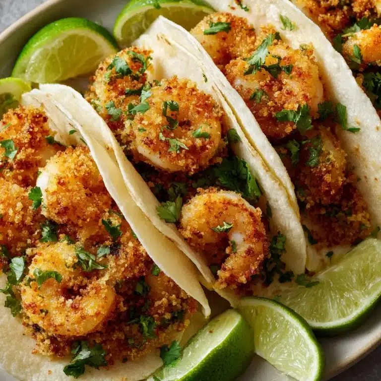 Coconut Shrimp Tacos with Habanero Lime Butter Recipe