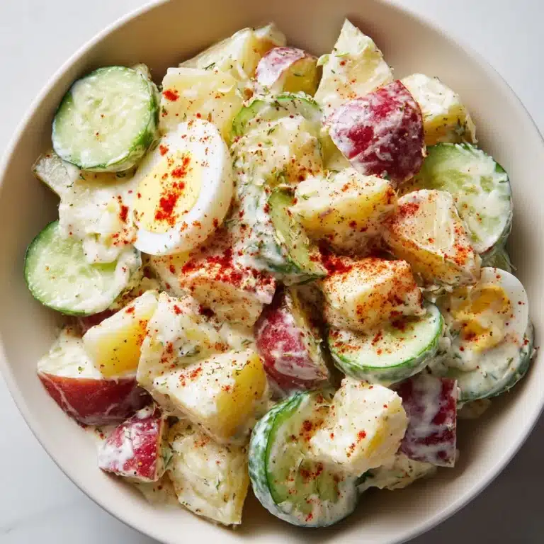 Cucumber Apple with Egg Salad Recipe