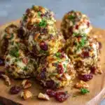 Cranberry Pecan Goat Cheese Balls Recipe