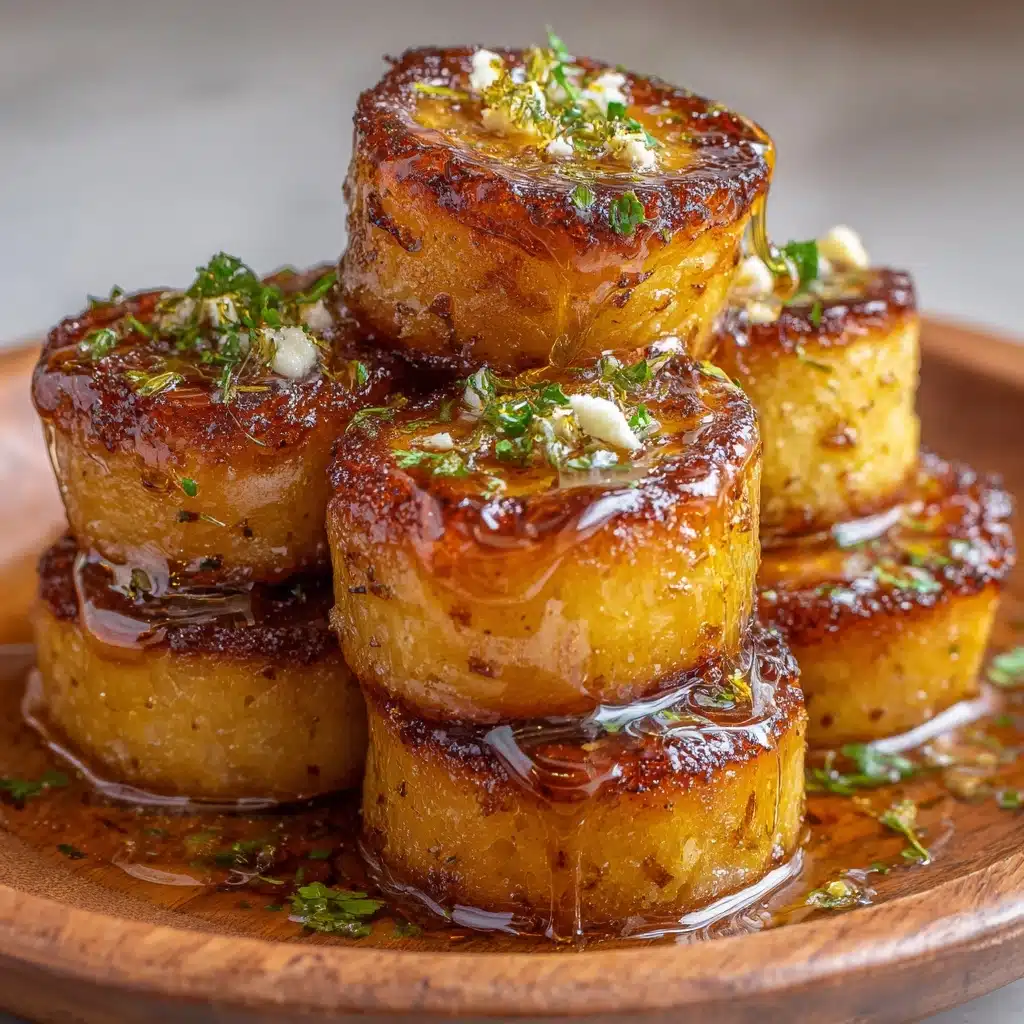 Honey Butter Cornbread Poppers Recipe - Recipe Image