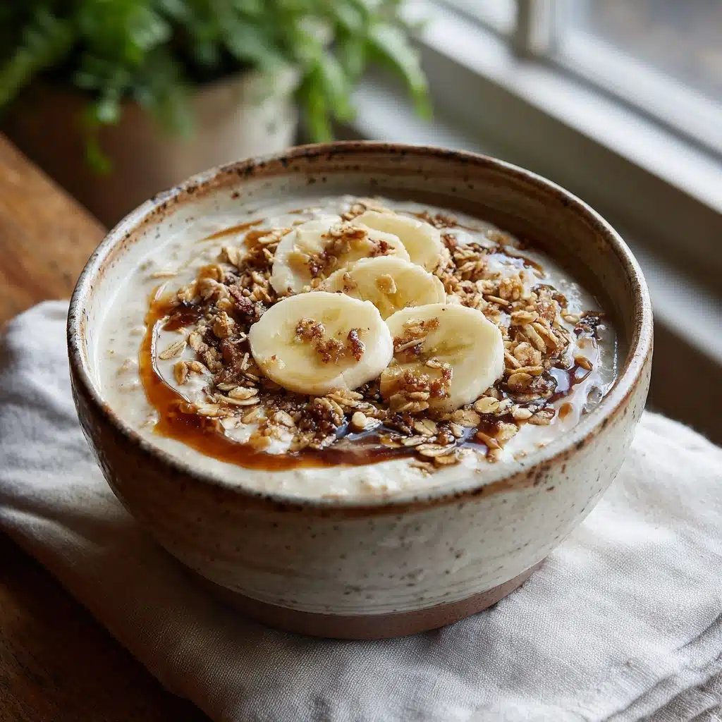 Creamy Whipped Banana Oatmeal Recipe - Recipe Image