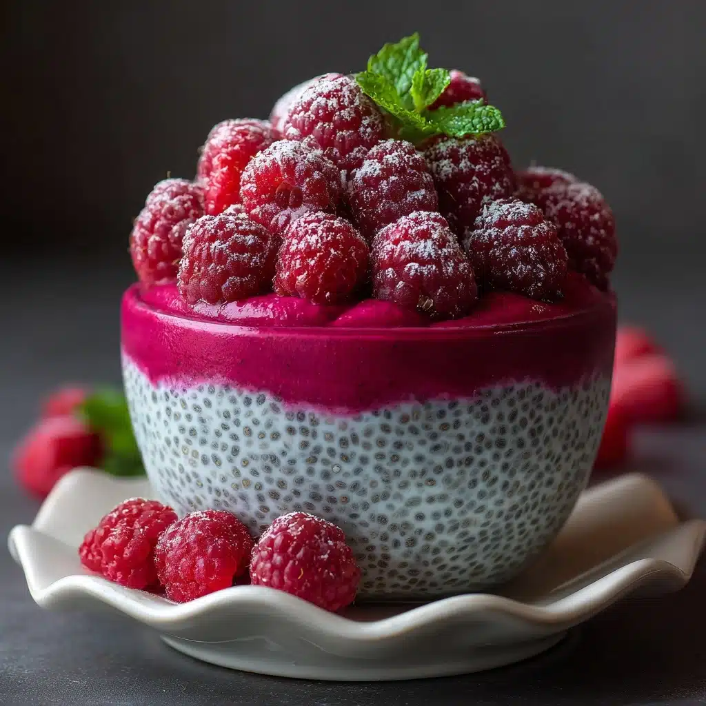 Raspberry Chia Dessert Recipe