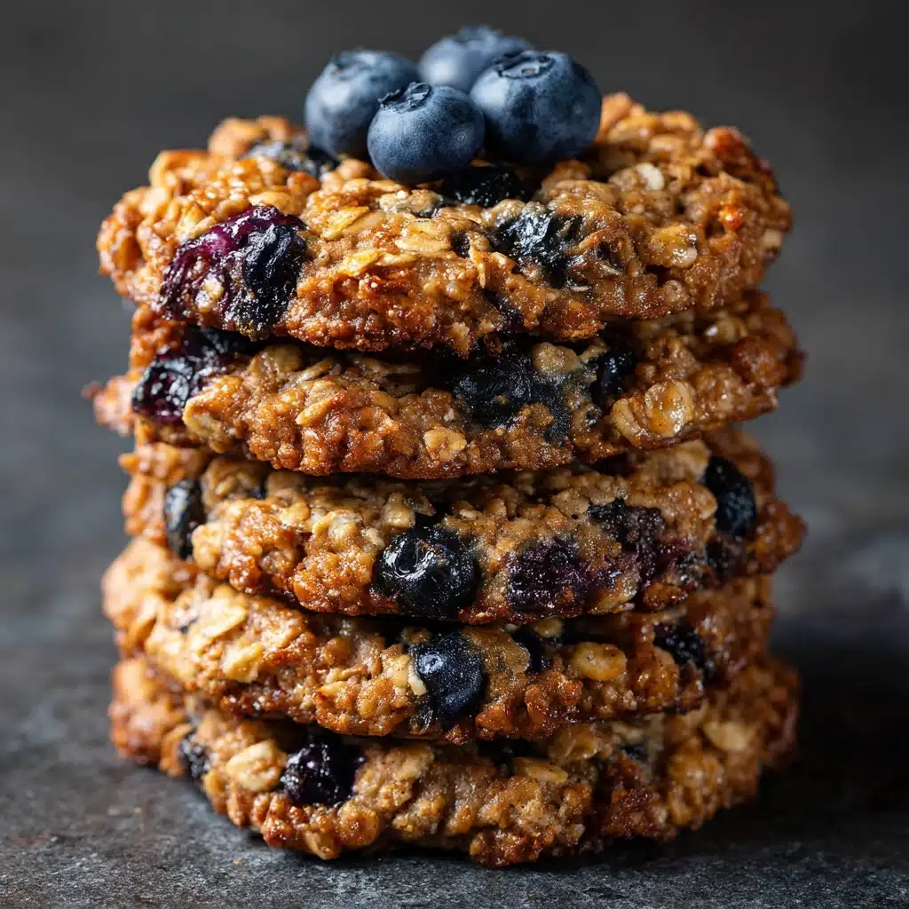 Oatmeal Protein Cookies with Blueberries Recipe - Recipe Image