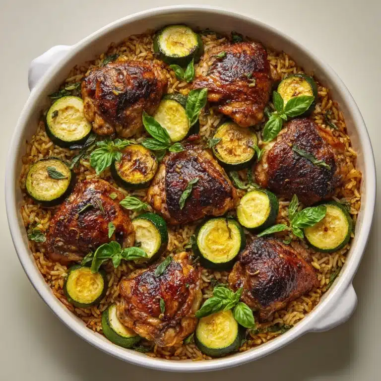 Chipotle Honey Chicken and Rice Bake Recipe