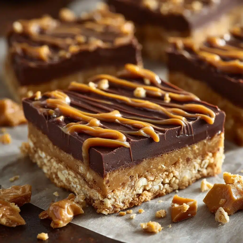 Butterfinger Caramel Crunch Bars Recipe - Recipe Image