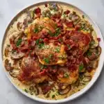 Easy Tuscan Slow Cooker Chicken Thighs Recipe