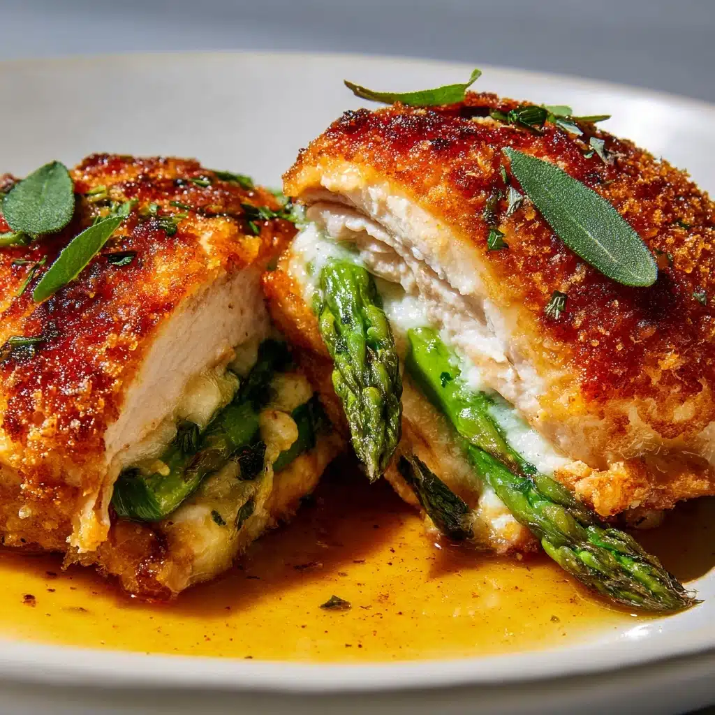 Asparagus Stuffed Chicken Breast Recipe - Recipe Image