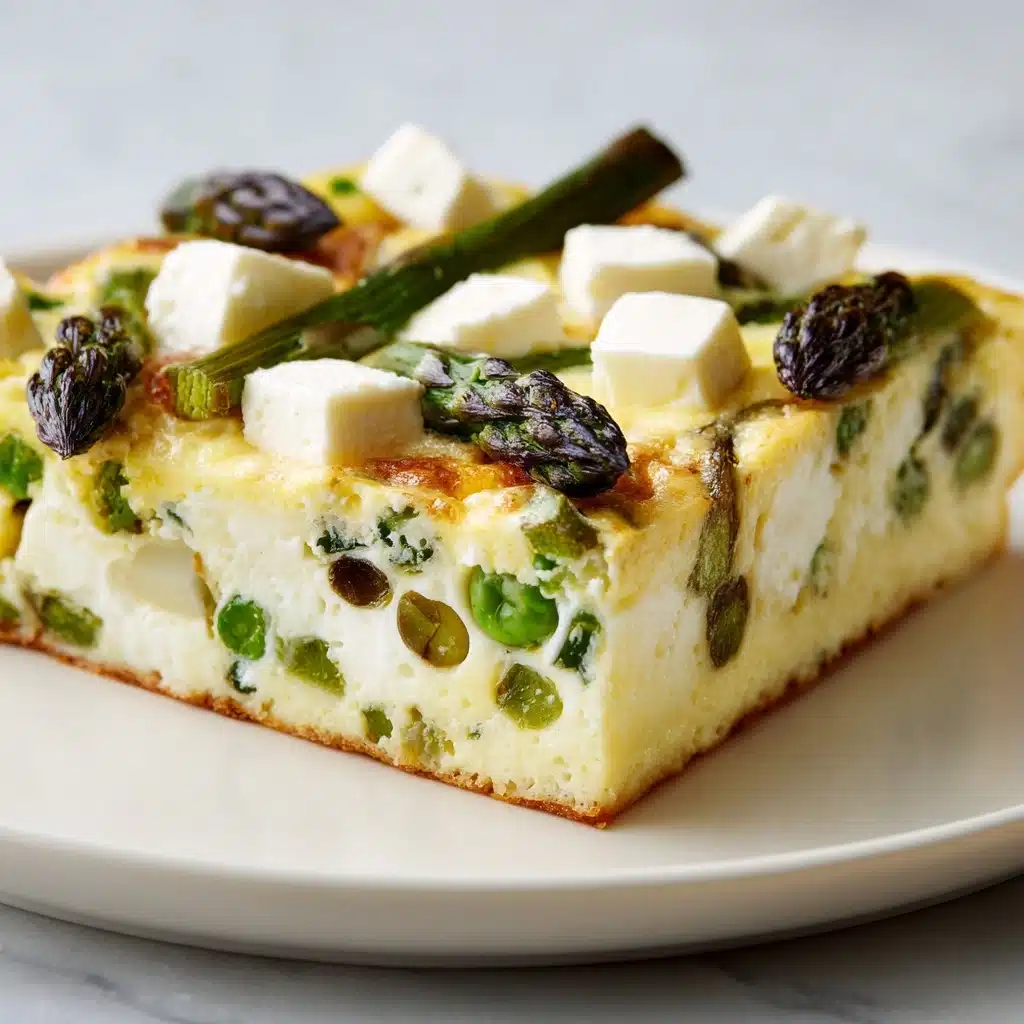 Spring Vegetable Egg Casserole Recipe - Recipe Image