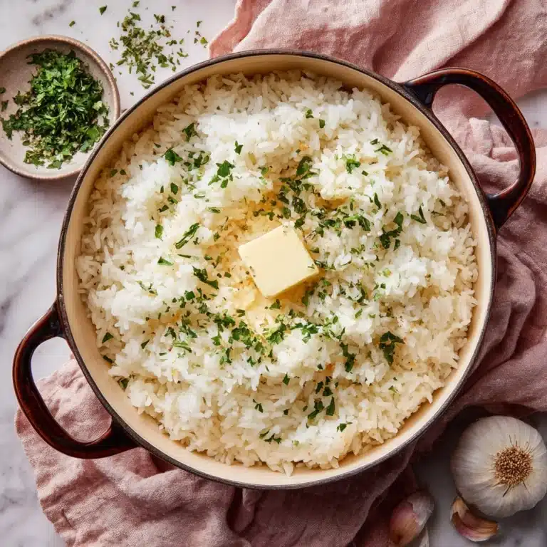 Garlic Butter Rice Recipe