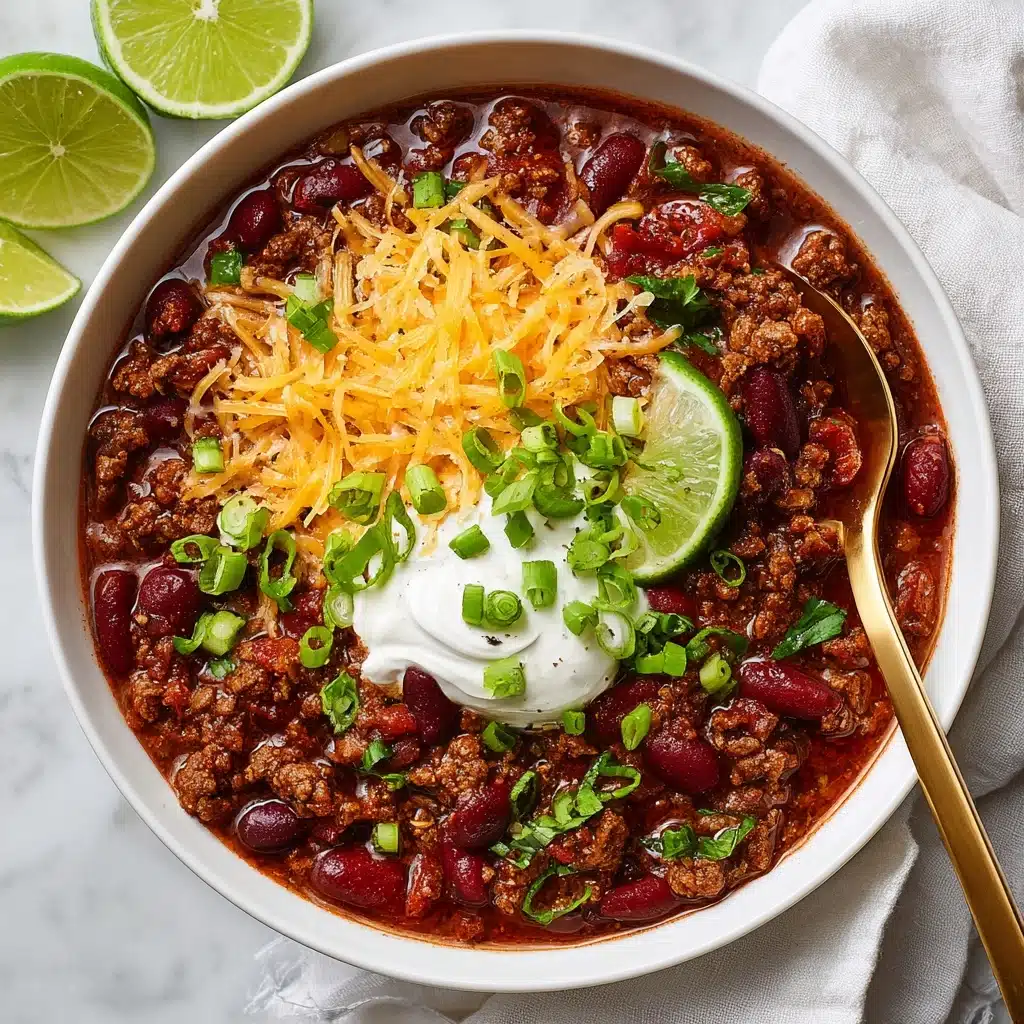 Sweet Italian Sausage Chili Recipe - Recipe Image