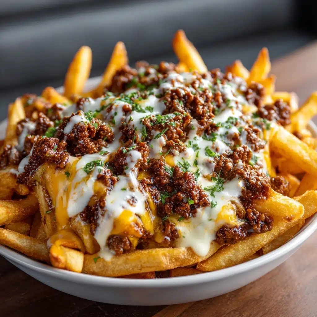 Cheesy Steak Fries Recipe - Recipe Image