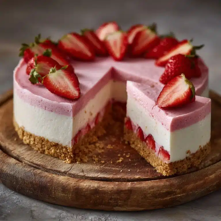 Vegan Strawberry Cheesecake Recipe