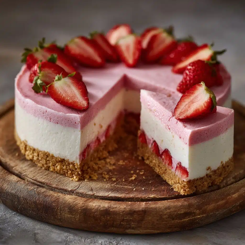 Vegan Strawberry Cheesecake Recipe