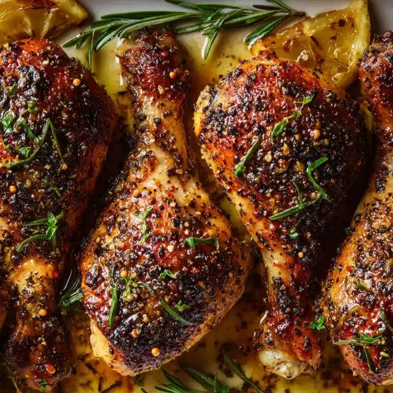 Lemon Pepper Chicken Legs and Thighs Recipe