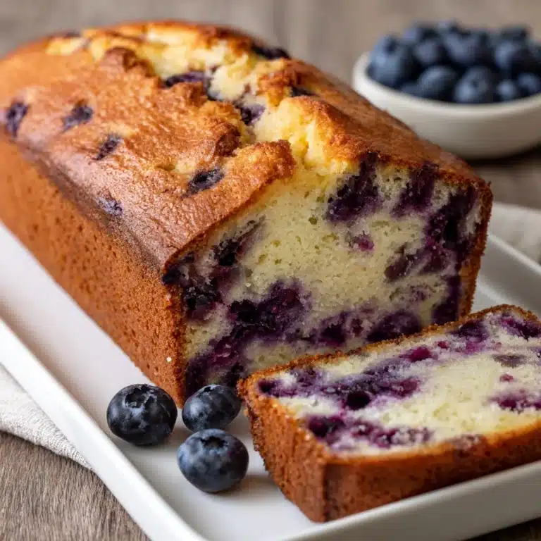 Blueberry Cream Cheese Bread Recipe