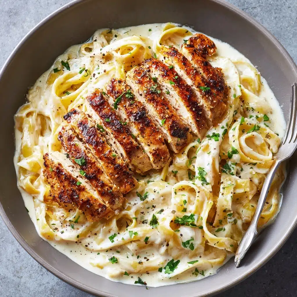 Blackened Chicken Alfredo Recipe - Recipe Image