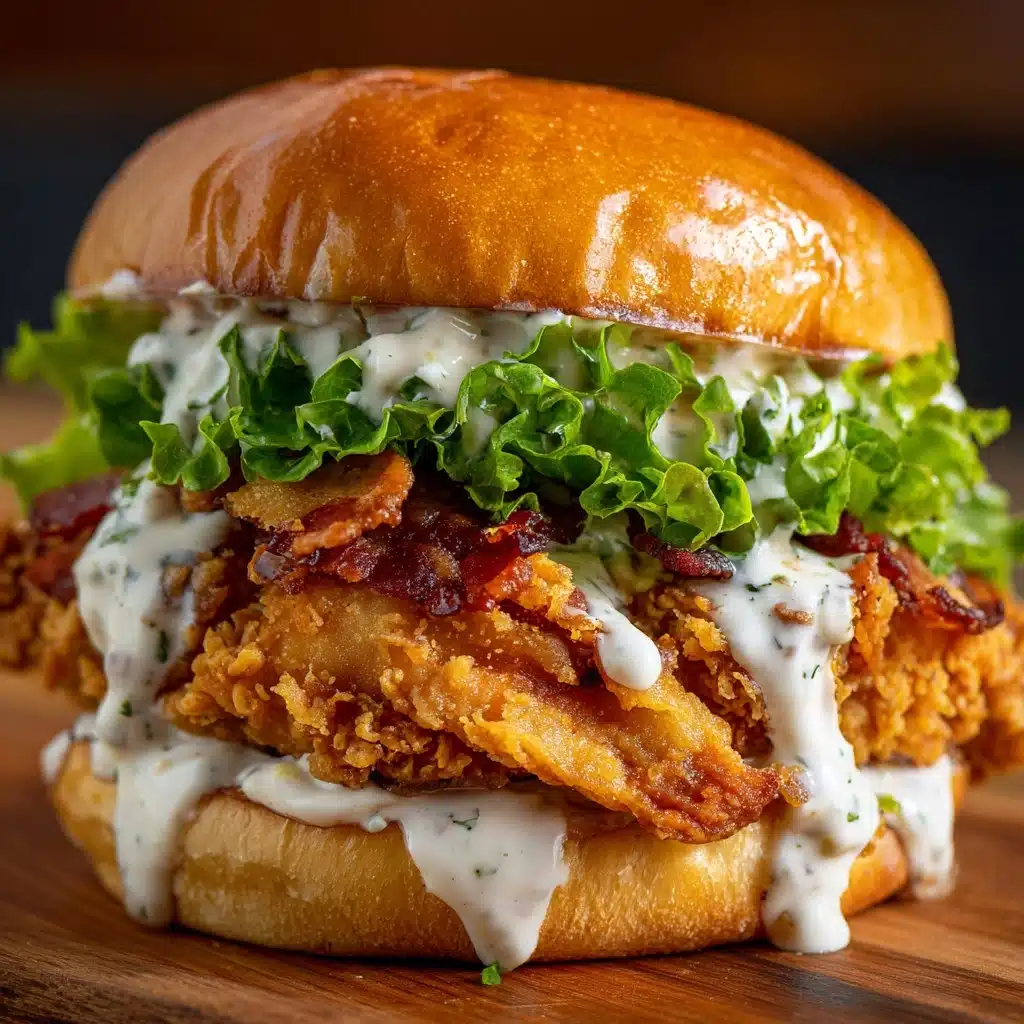 Crispy Chicken Caesar Sandwich Recipe - Recipe Image