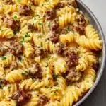 One-Pot Beef and Cheddar Ranch Pasta Recipe