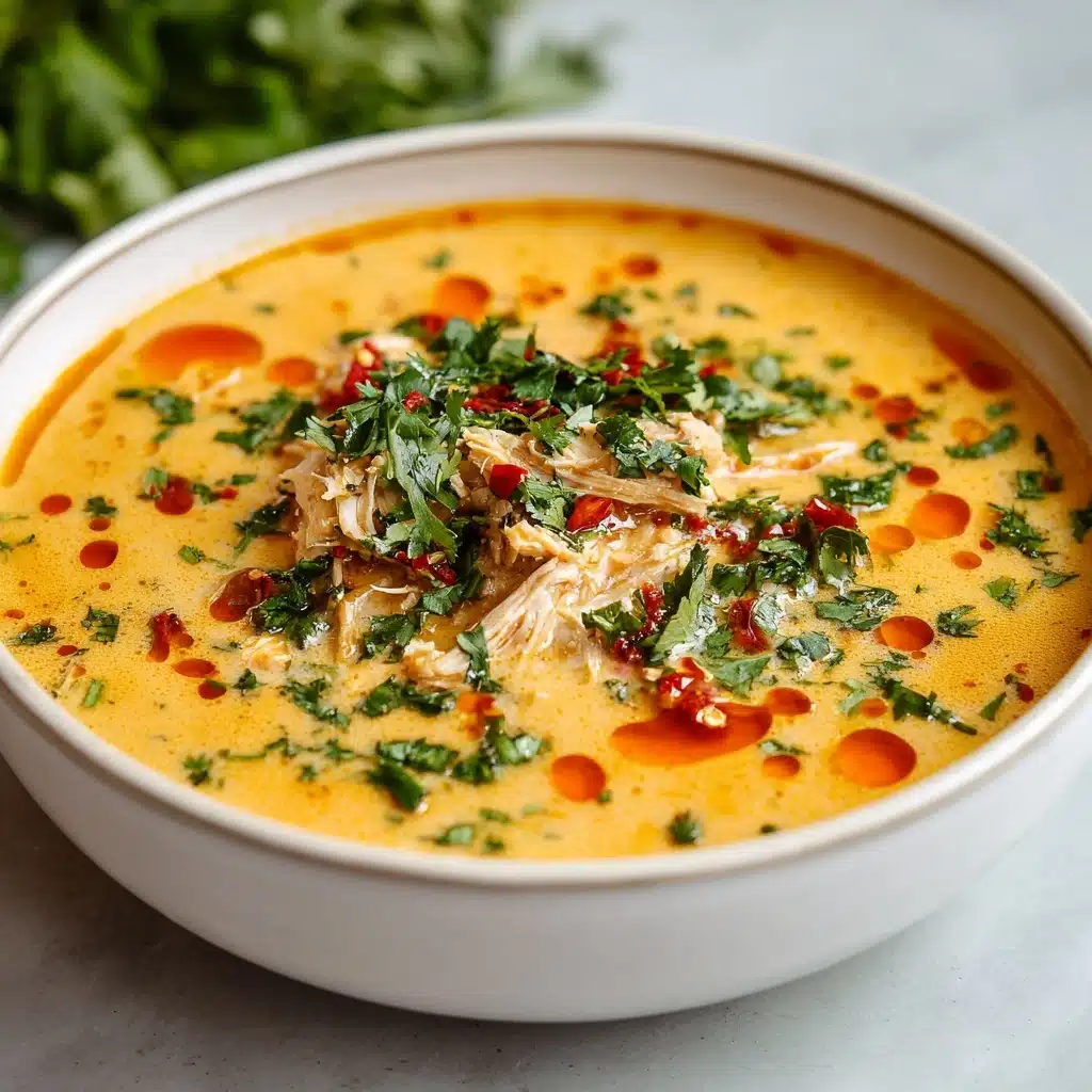 Crockpot Thai Coconut Chicken Soup Recipe - Recipe Image