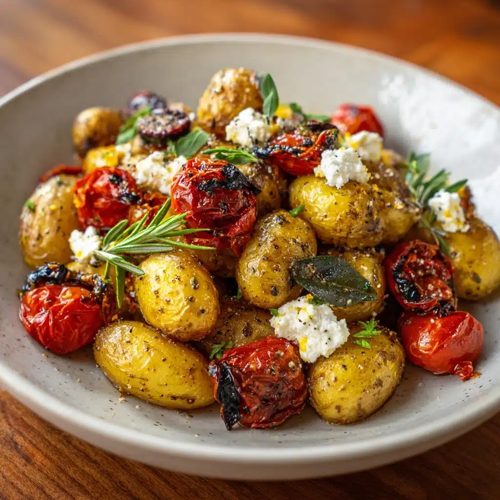 Baked Feta Potatoes: The Ultimate Guide to Crispy, Cheesy Perfection Recipe - Recipe Image