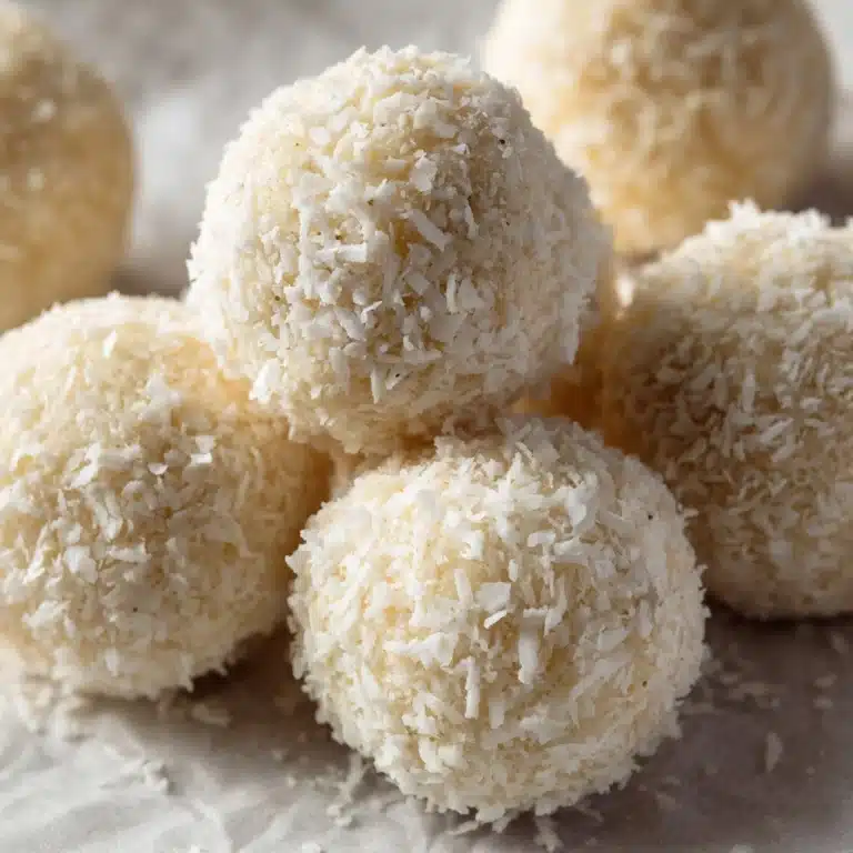Snowballs Coconut Fudge Truffles Recipe