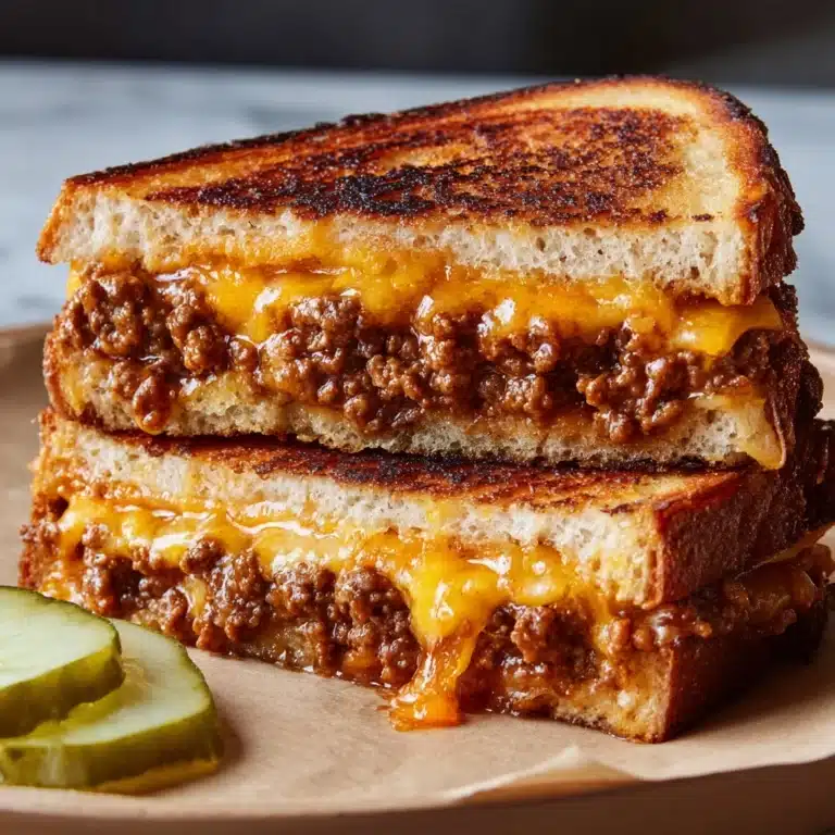 Grilled Cheese Sloppy Joes Recipe