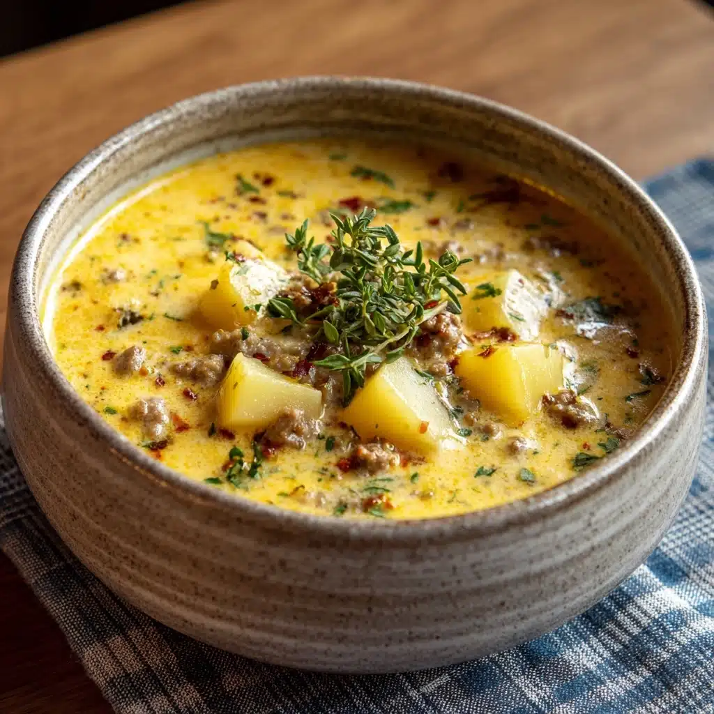 Creamy Potato and Sausage Soup Recipe