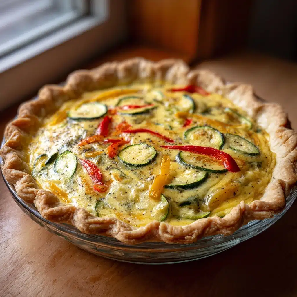 Roasted Vegetable Quiche: A Savory Delight for Any Meal Recipe - Recipe Image