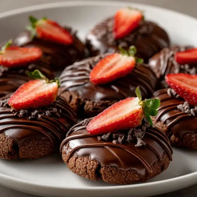 Chocolate Covered Strawberry Cookies Recipe