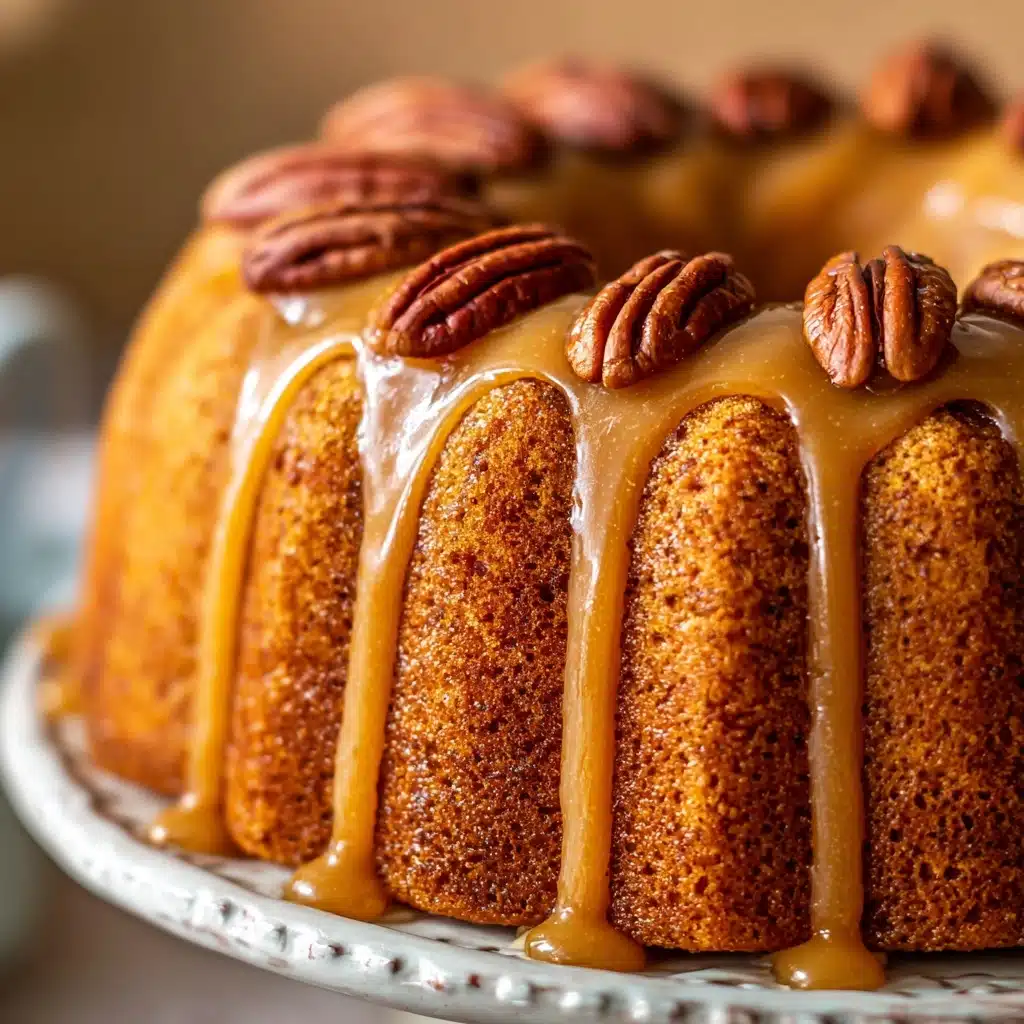 Pecan Praline Buttermilk Pound Cake Recipe - Recipe Image