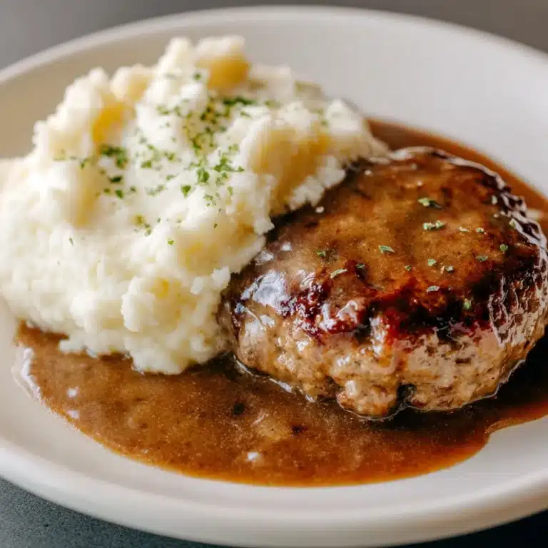 Easy Salisbury Steak Recipe