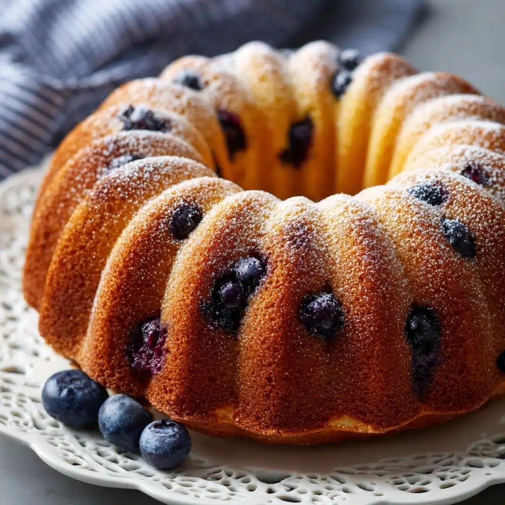 Blueberry Breakfast Cake Recipe - Recipe Image