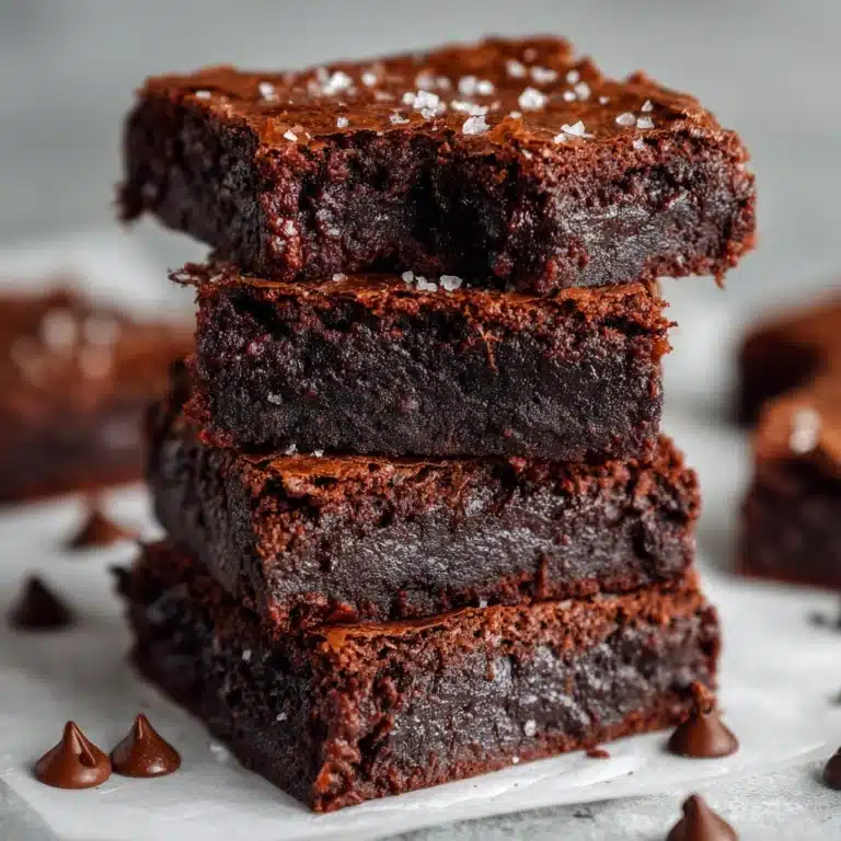 Easy Zero-Sugar Brownies with Greek Yogurt Recipe