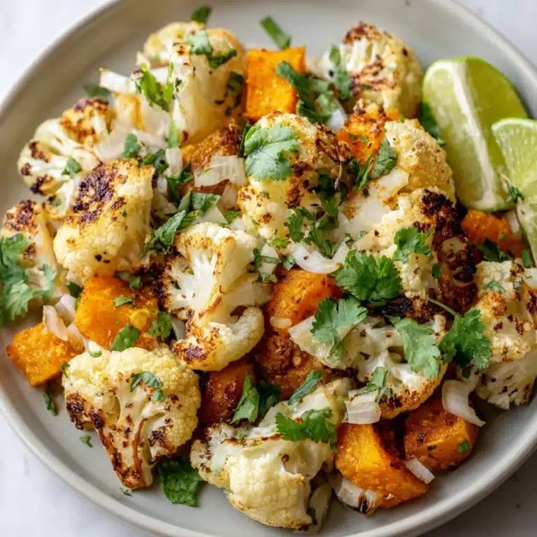 Turmeric Roasted Cauliflower Salad Recipe