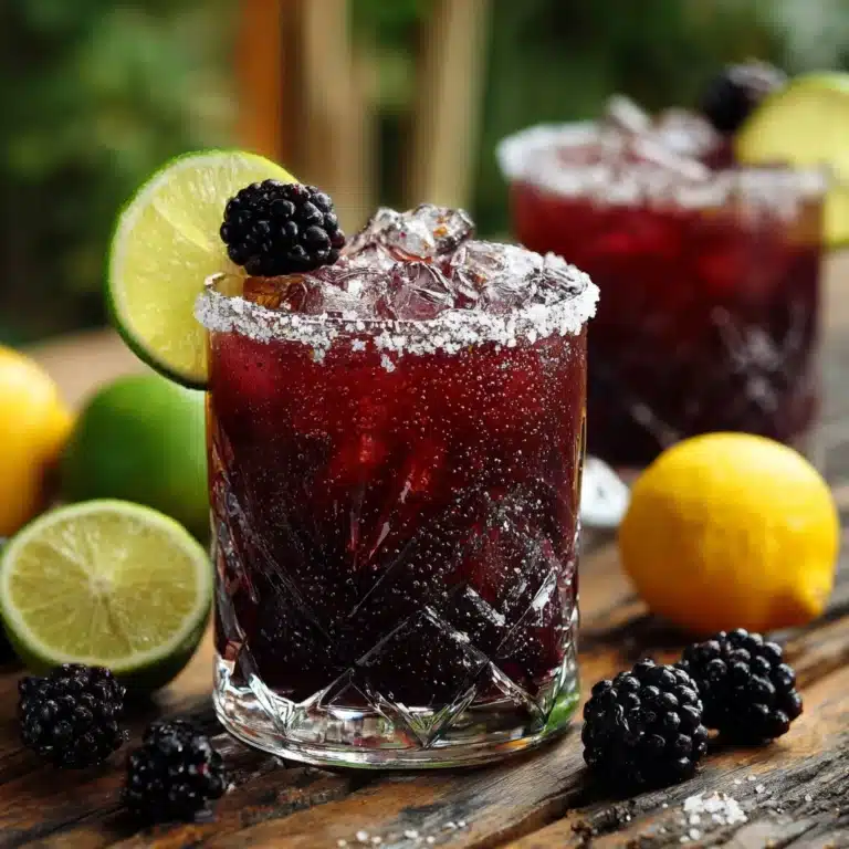 Blackberry Margarita Smash Recipe