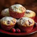 Cranberry Orange Muffins with Greek Yogurt Recipe