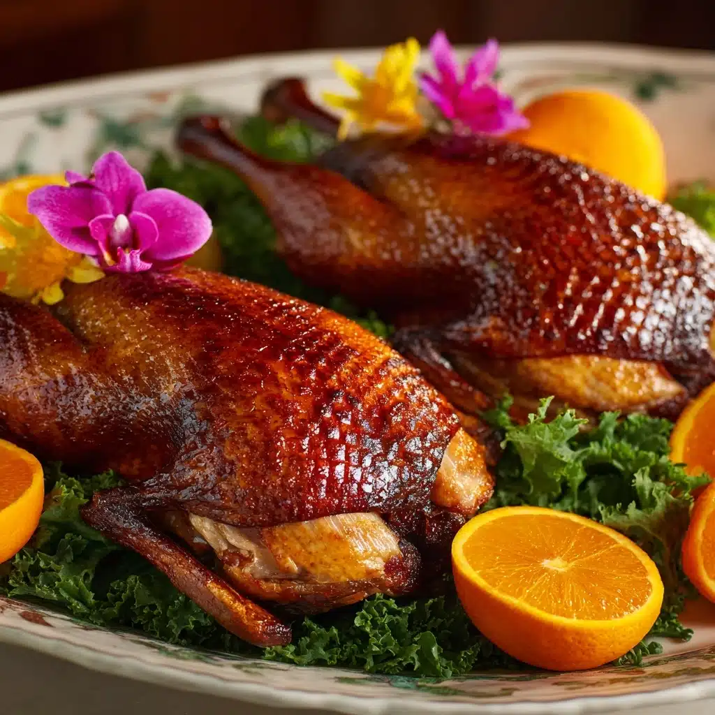 Roast Duck with Orange Glaze Recipe
