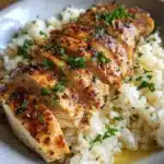 Garlic Parmesan Rice with Chicken Recipe