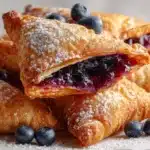 Air Fryer Blueberry Cheesecake Wontons Recipe