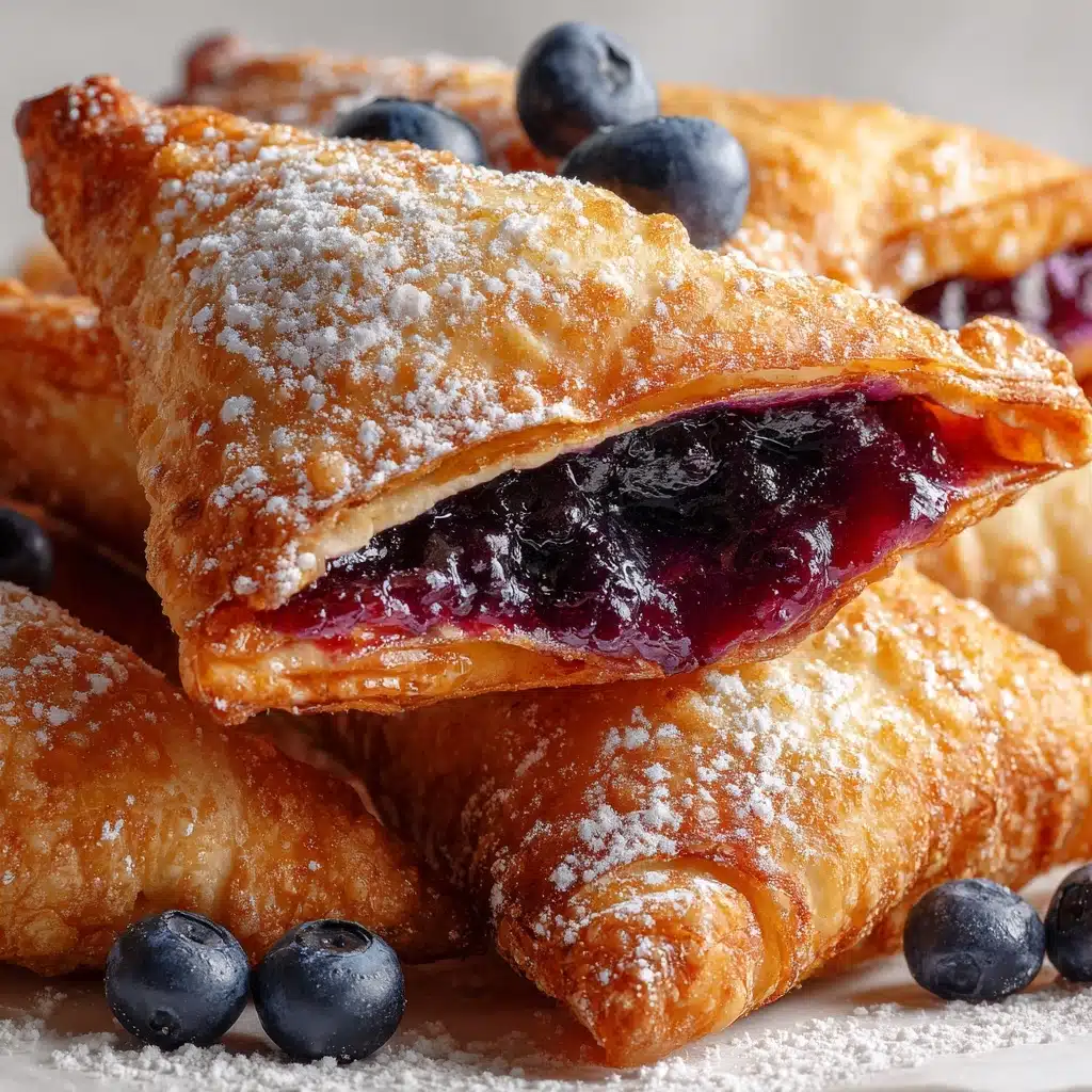 Air Fryer Blueberry Cheesecake Wontons Recipe