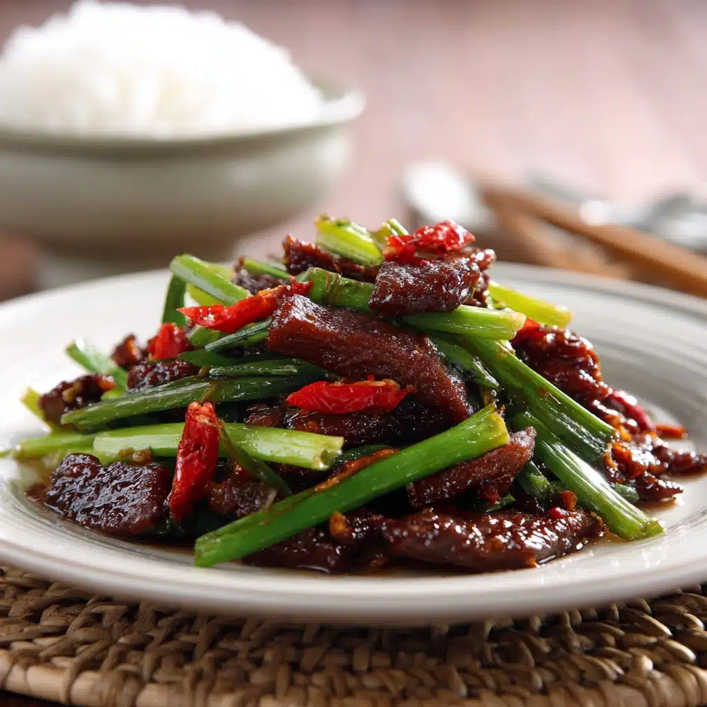 Mongolian Chicken Recipe