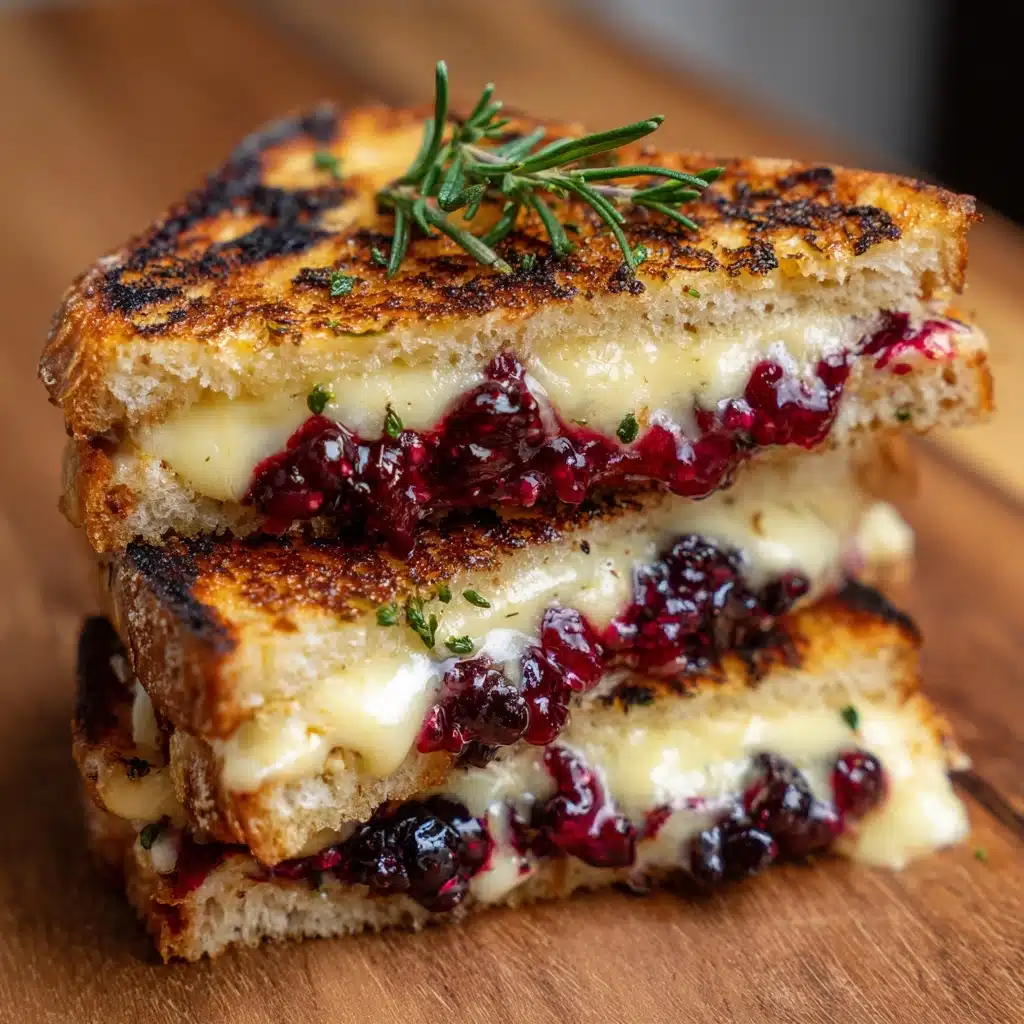 Balsamic Blackberry Bliss Grilled Cheese Recipe