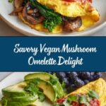 Vegan Mushroom Omelette Recipe